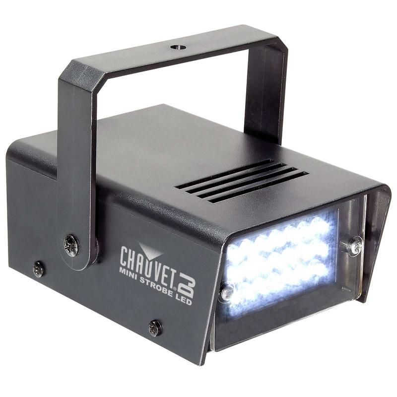 Chauvet DJ Mini Strobe LED Ultra Compact Lightweight Strobe Light
