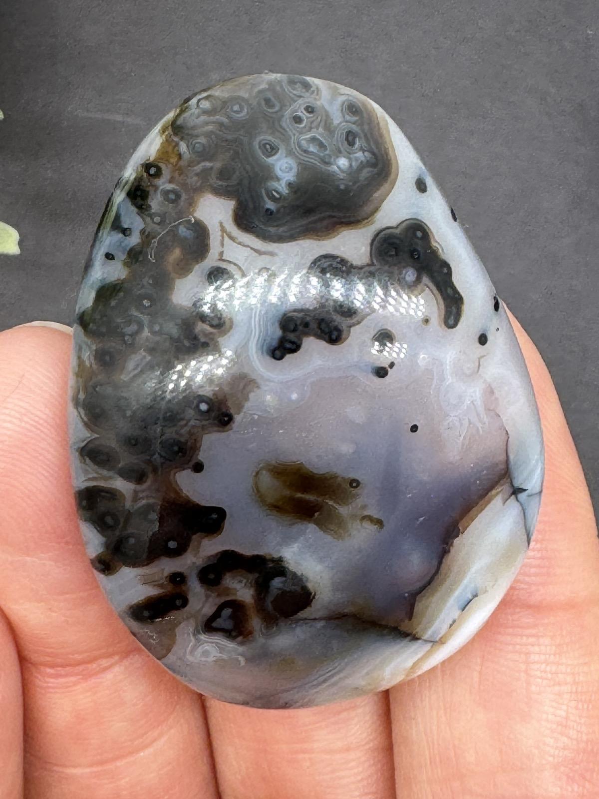 Dendritic Agate Stones Decor Ornaments
