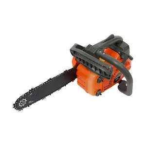 25CC 900W Gas Chainsaw 1.2HP 30cm Cut Capacity 9000RPM Manual Start Two Stroke Design for Logging Firewood Pruning DIY Garden Ranch Farm Forestry Use - Heavy Duty
