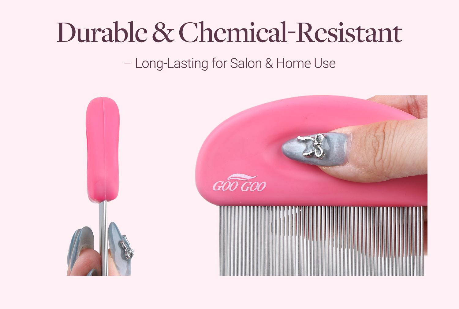 GOO GOO Hair Extension Removal Comb, Professional Tape-In Adhesive Remover Tool, Glue Residue Cleaning Comb for Tape Extensions#SpringStatements