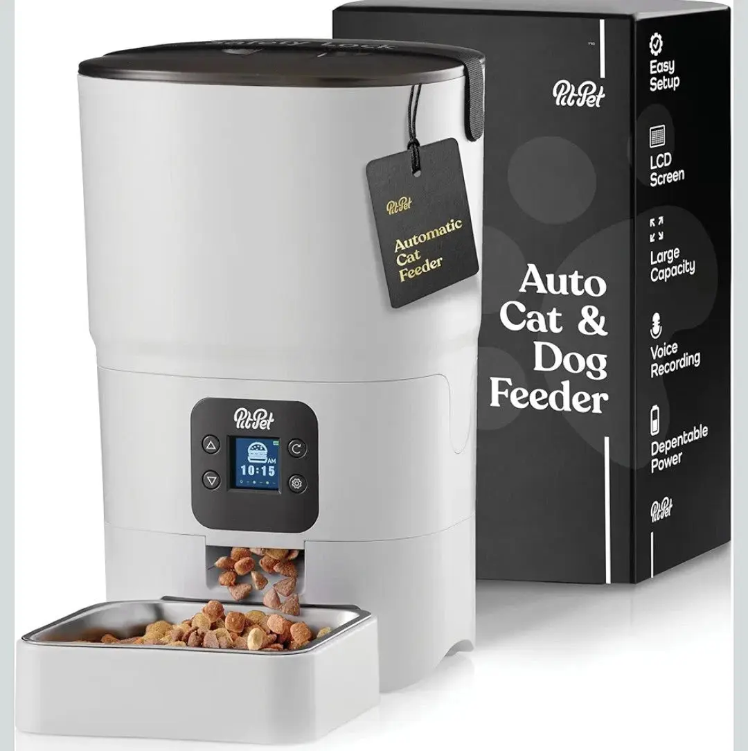 PitPet Automatic Smart Pet Feeder 6-L