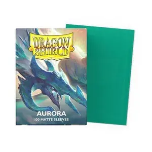 Dragon Shield | Standard Size Card Matte Sleeves | 100 - Smooth & Tough Premium TCG Sleeves | Compatible with Pokemon, Flesh & Blood, One Piece & Magic The Gathering | Aurora - Players' Choice 2023