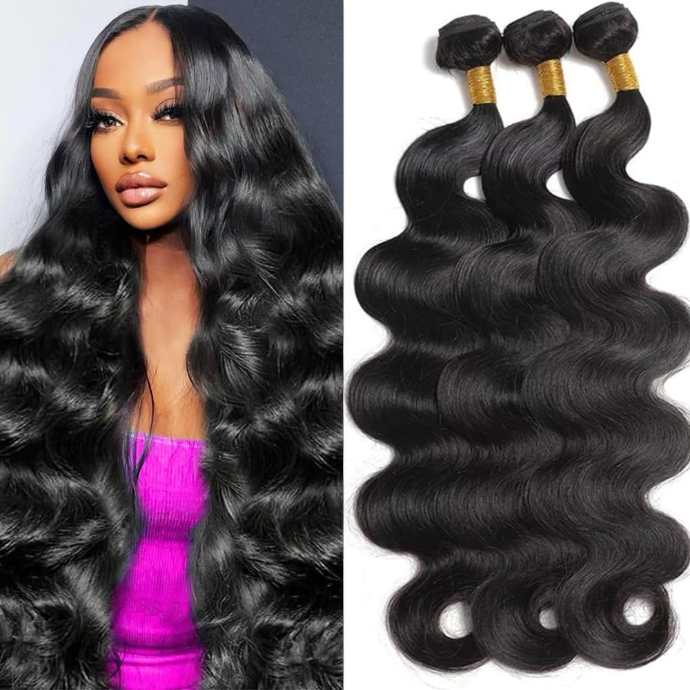 QVR Burmese Curly Bundles Human Hair Spiral End Quick Water Wave Human Hair Bundles Extensions 3Pcs for Women 18 20 22 inch Natural Black SpringStatements