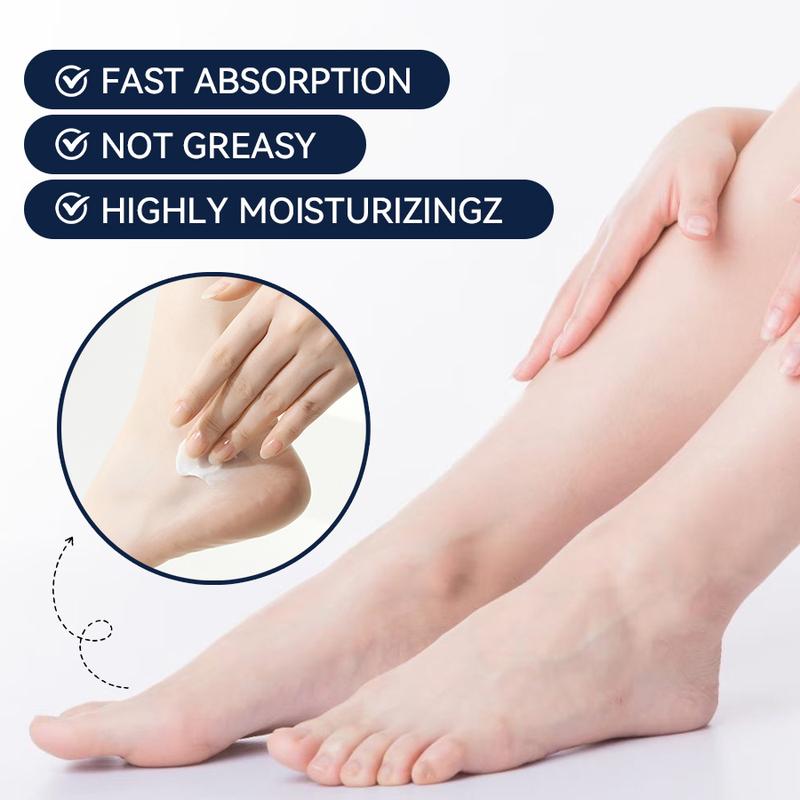 LINKEVAP Intensive Foot Repair Cream 40% Urea 2% Salicylic Acid Deep Moisturizer with Hyaluronic Acid Callus Remover for Soft Feet