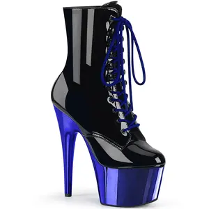 Pleaser Adore-1020 Women's Ankle Lace Platform Shoe, Suitable for All Seasons