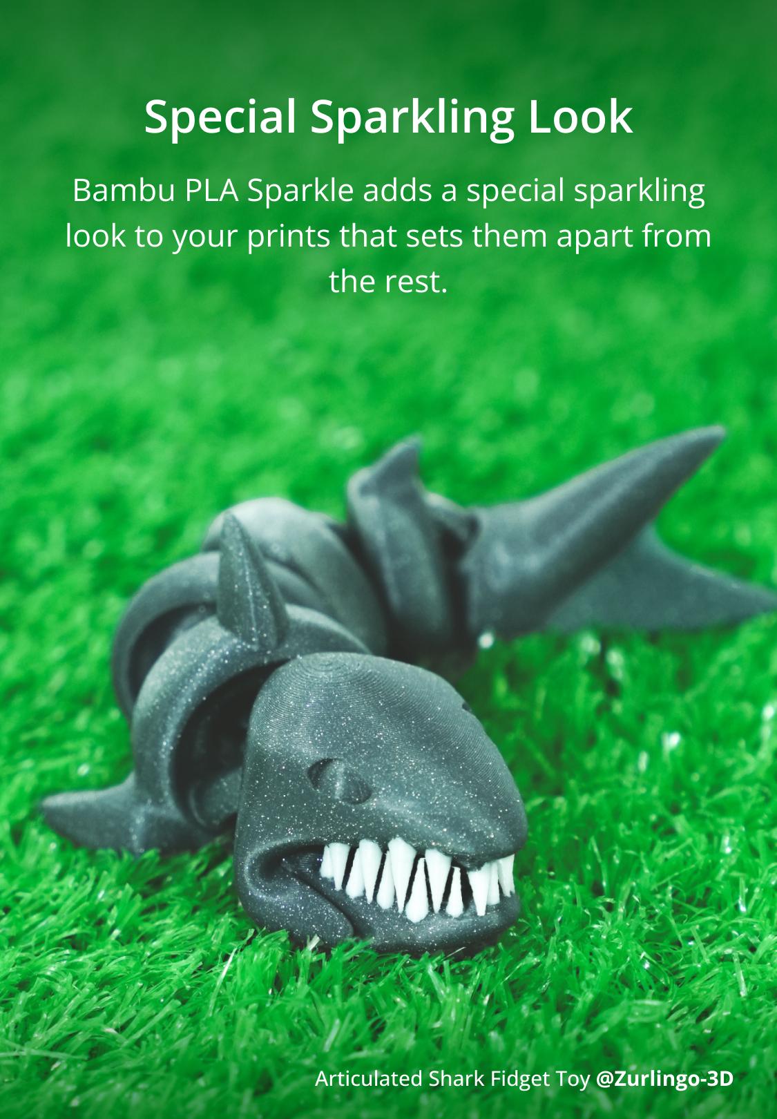Bambu Lab PLA Sparkle, 3D Printing Filament and Materials