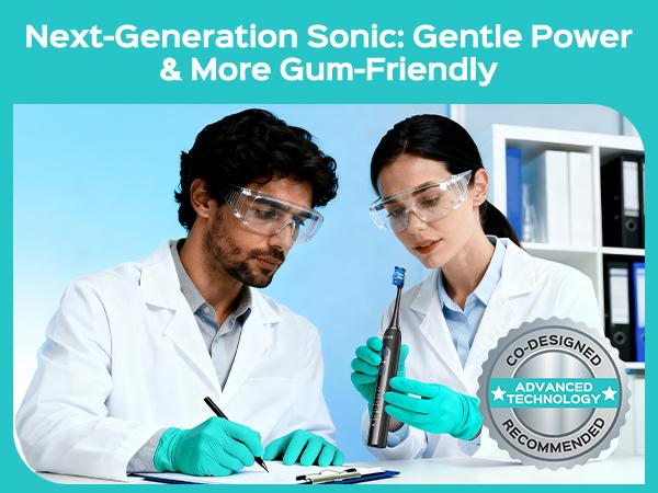 COSLUS Sonic Rechargeable Electric Toothbrush for Adults:41000 VPM,15 customizable intensity levels for effective yet gentle teeth cleaning-2 brush heads (2W + 2U),IPX7 waterproof,2-minute smart timer,Suitable for Sensitive Teeth and Braces,Plaque Remover COSLUS Sonic Rechargeable Electric Toothbrush for Adults:41000 VPM,15 customizable intensity levels for effective yet gentle teeth cleaning-2 brush heads (2W + 2U),IPX7 waterproof,2-minute smart timer,Suitable for Sensitive Teeth and Braces,Plaque Remover