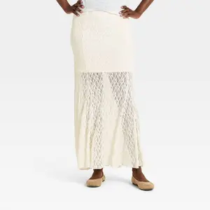Women's Western Lace Maxi Skirt - Universal Thread