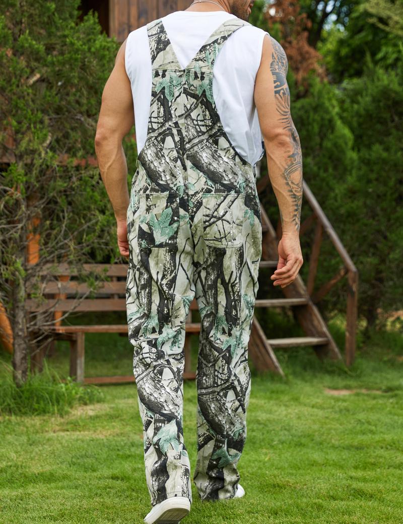 Yuanbang Stretchy Men's Camo Overalls Denim Spring Hunting Bib Turkey Season Gear Outdoor Workwear Fashion Pattern Coveralls Y2k Menswear Daily Outfits Camouflage Romper Country Stuff Clothes Adjustable Straps Jumpsuit Casual Pants Valentine's Gifts Yuanbang Stretchy Men's Camo Overalls Denim Spring Hunting Bib Turkey Season Gear Outdoor Workwear Fashion Pattern Coveralls Y2k Menswear Daily Outfits Camouflage Romper Country Stuff Clothes Adjustable Straps Jumpsuit Casual Pants Valentine's Gifts