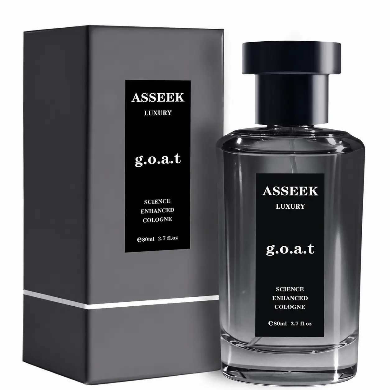 ASSEEK Fragrance Collection Cologne - Oceanic Woody Amber Scent with Long-Lasting Floral Notes, Infused with Sicilian Citrus & Jasmine Essential Oils - Ideal for Dates, Daily Use, Perfumes