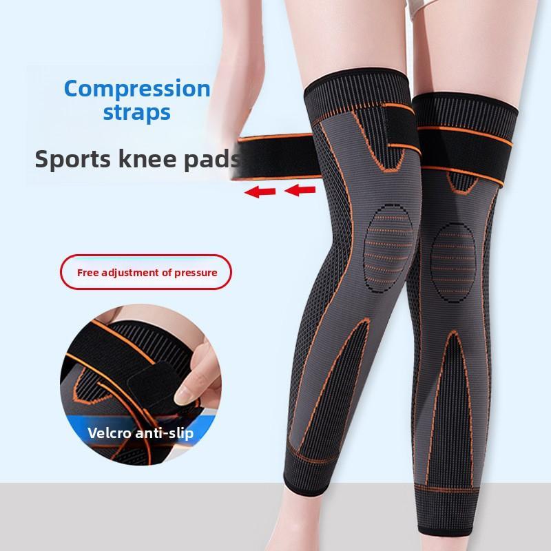 High-Elasticity Unisex Extended-Length Wrap Knee Brace Breathable Knit Support Sleeve with Artemisia Warmth for Sports Running Adjustable Compression Strap for Basketball Hiking Joint Pain Relief Non-Slip Knee Pad Pressurized Knee Pad High-Elasticity Unisex Extended-Length Wrap Knee Brace Breathable Knit Support Sleeve with Artemisia Warmth for Sports Running Adjustable Compression Strap for Basketball Hiking Joint Pain Relief Non-Slip Knee Pad Pressurized Knee Pad