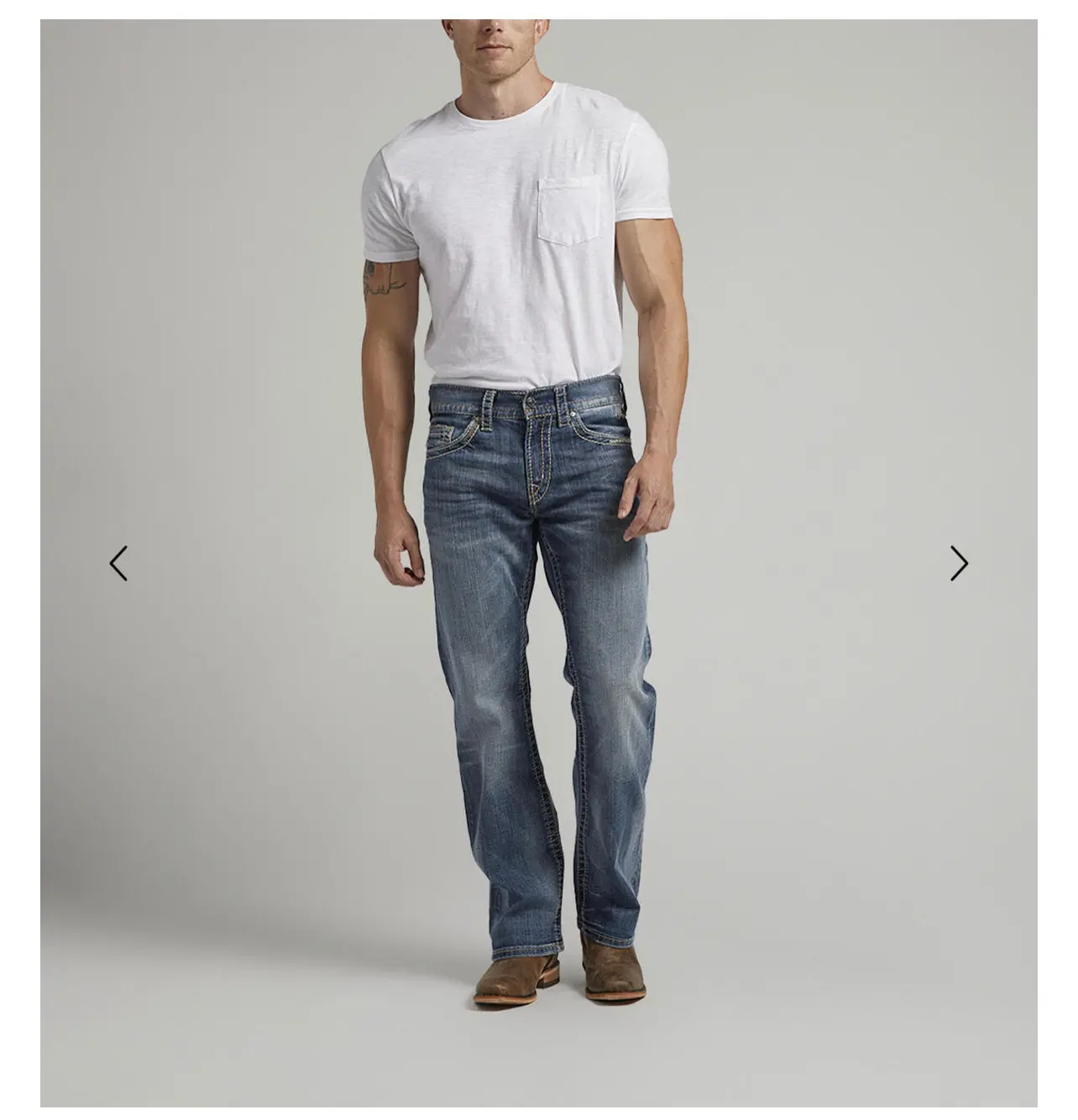 Silver Zac relaxed fit straight leg jeans