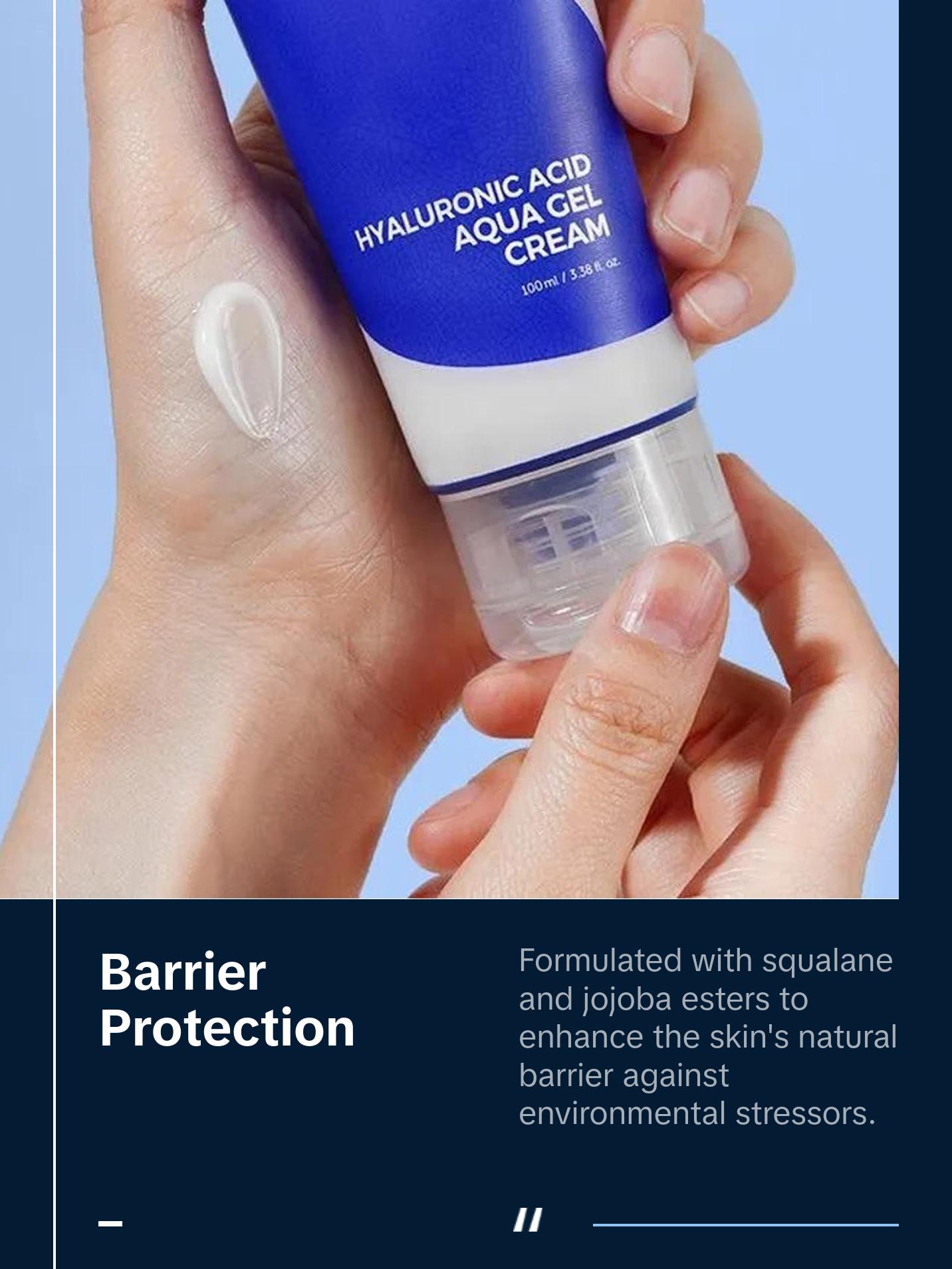 Isntree Hyaluronic Acid Aqua Gel Cream 100ml – Lightweight Hydration for Oily & Sensitive Skin Moisture Moisturizer