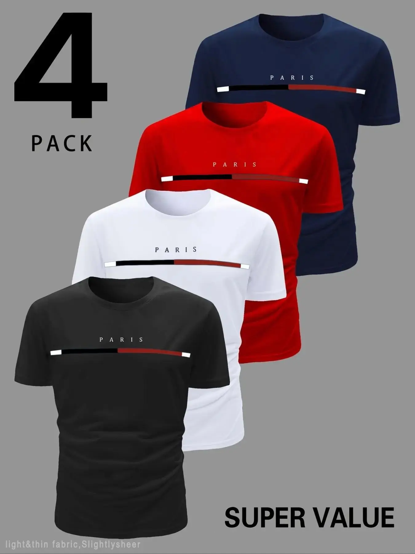 Men's Sport Quick-Dry Short Sleeve T-Shirt Set, Pure Color Round Neck Training Top, Sporty Breathable Fast Dry, Gym Essential, Sports Clothing, Quick Dry Clothes, Running, Basketball, Football, Cycling