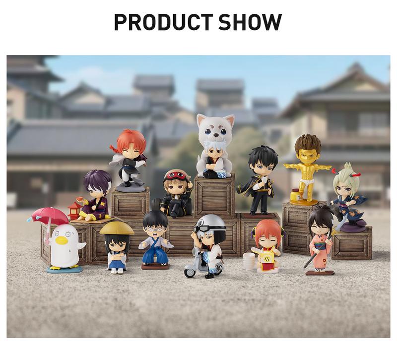 POP MART Gintama Welcome To Yorozuya Series Figures Blind Box