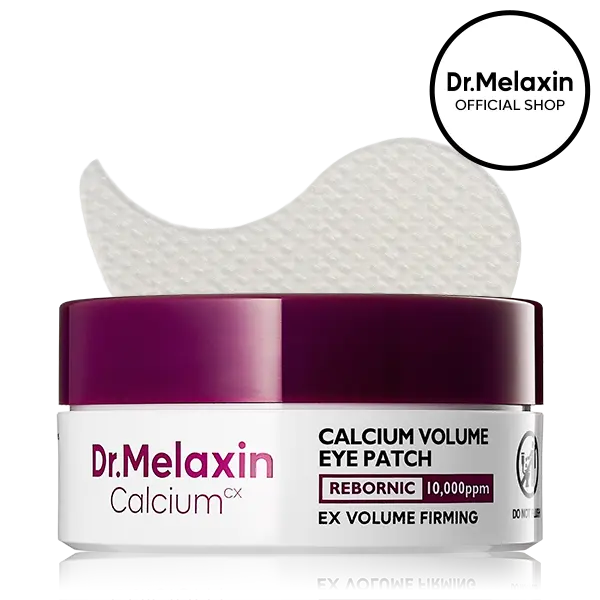 [Dr.Melaxin Official] Calcium Volume Eye Patch 60ea - Anti-aging, Drooping Eyelid, Puffiness | Korean Cosmetics, Firming & Moisture Mask Under Eye Patch