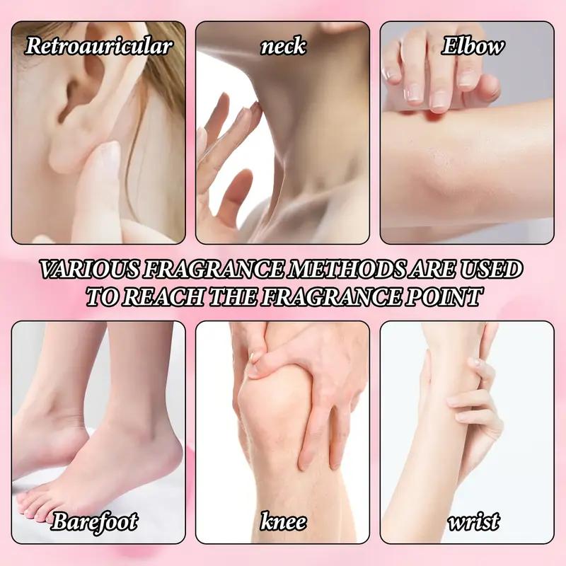 3pc Women's Pheromone Perfume Oil - 24H Long-Lasting Floral & Fruity Scent, Alcohol-Free Roll-On Cologne, Boosts Confidence & Attracts Romance, Travel Size 10ml (0.34fl.oz) for Dates, Parties, Work Enchanting Fragrance