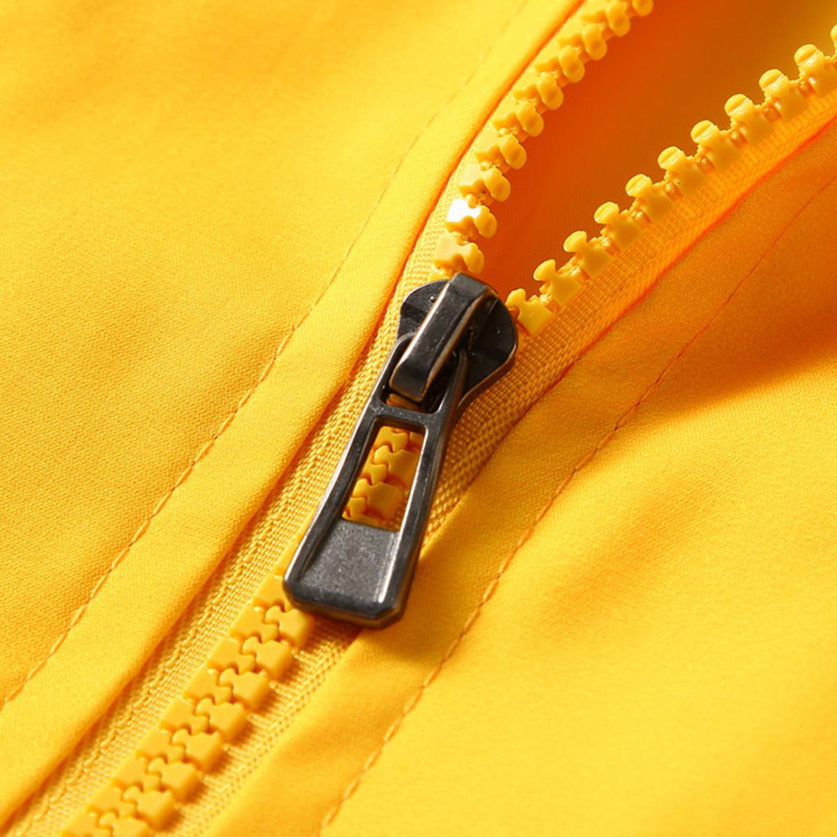 Men's casual pilot jacket, stylish fully-matched fashion zipper crew-neck polyester 100% long-sleeved non-stretch woven coat