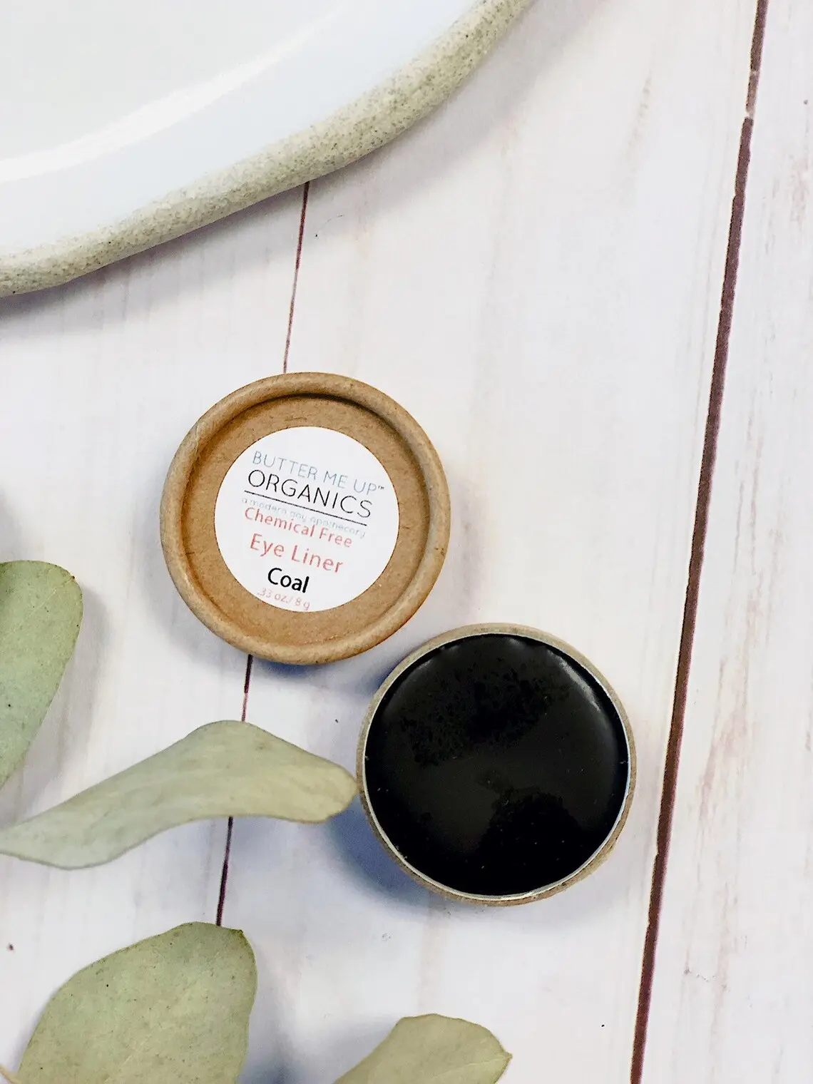 Organic Eyeliner / Organic Eye Makeup / Eye Coal / Butter Me Up Organics / Organic Makeup / Natural Makeup