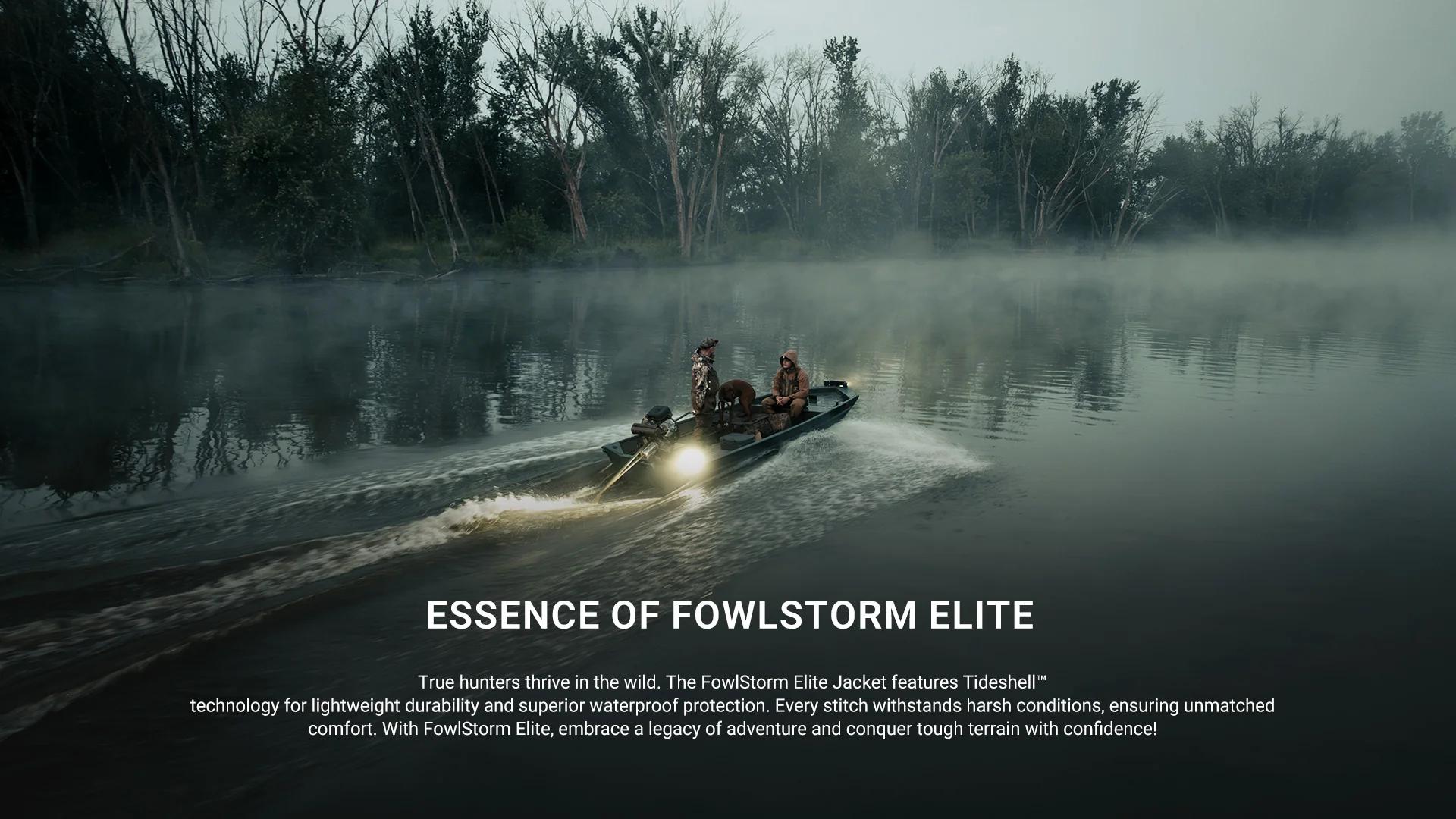 Tidewe FowlStorm Elite TideShell Waterfowl Hunting Windproof Shell Jacket