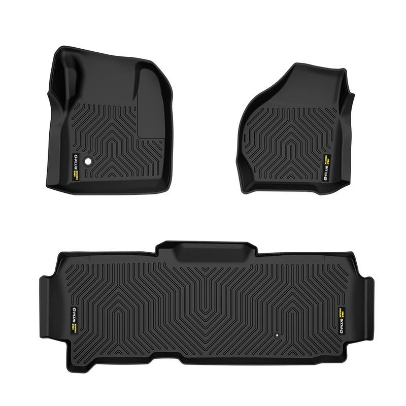 TPE Floor Mats All Weather Fits 1999-2007 Ford F-250 F-350 Super Duty SuperCab