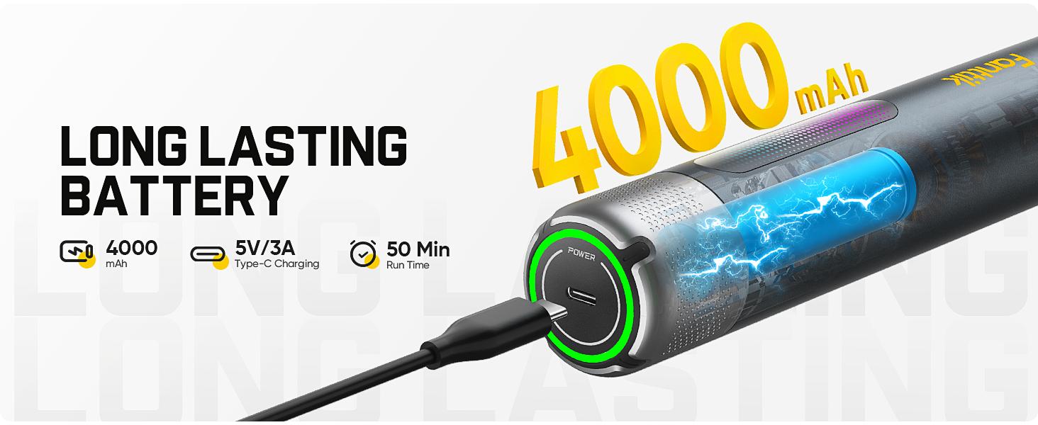 Fanttik P10 Pro Mini Car Buffer Polisher, 4000mAh Cordless Rotary Car Polisher Waxer, 2 Inch/3 Inch, 3 Variable Speed 300-950 RPM Car Detailing Kit for Polishing, Sanding, Waxing and Cleaning Fanttik P10 Pro Mini Car Buffer Polisher, 4000mAh Cordless Rotary Car Polisher Waxer, 2 Inch/3 Inch, 3 Variable Speed 300-950 RPM Car Detailing Kit for Polishing, Sanding, Waxing and Cleaning