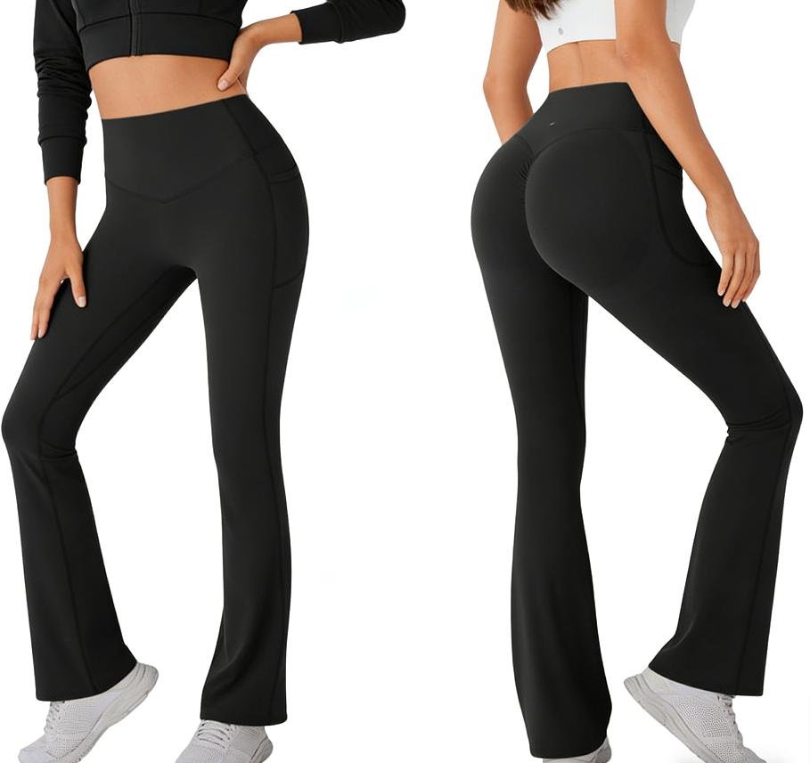 EOJN 2026 Yoga Leggings for Women Yoga Pants High Waisted Tummy Control Butt Lifting Sports Leggings with Pockets  Breathable Gym Pants