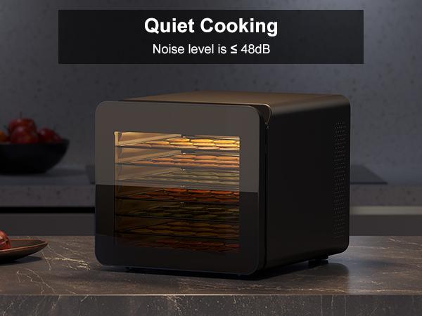 Crownful Food Dehydrator Machine, 7 Stainless Steel Trays, Dryer for Jerky, Vegetable, Fruit, Meat, Dog Treats, Herbs, and Yogurt