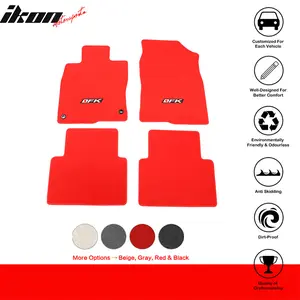 Floor Mats for Honda Civic 4-Door 2016-2021 Carpet 4PC Nylon
