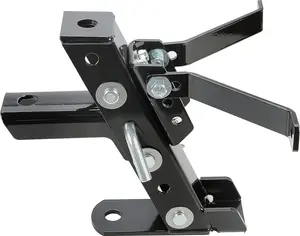 KQQIO Heavy Duty Lawn Mower Towing Hitch for Garden Tractor Universal Fit Steel Easy Install Compatible John Deere Cub Cadet Craftsman