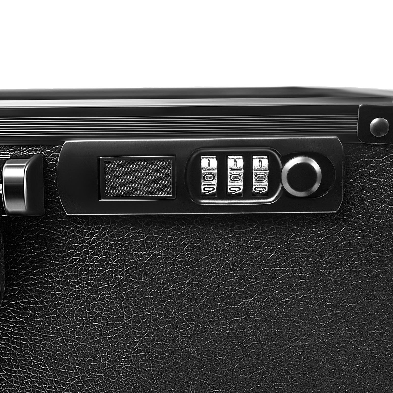 CNCEST Professional Rolling Makeup Case - 3-Drawer Travel Cosmetic Bag, 44lbs Capacity, Retractable Handle, Smooth Lines, Wheels, Combination Lock, Cosmetics Organizer for Hairstylists, Travel CNCEST Professional Rolling Makeup Case - 3-Drawer Travel Cosmetic Bag, 44lbs Capacity, Retractable Handle, Smooth Lines, Wheels, Combination Lock, Cosmetics Organizer for Hairstylists, Travel