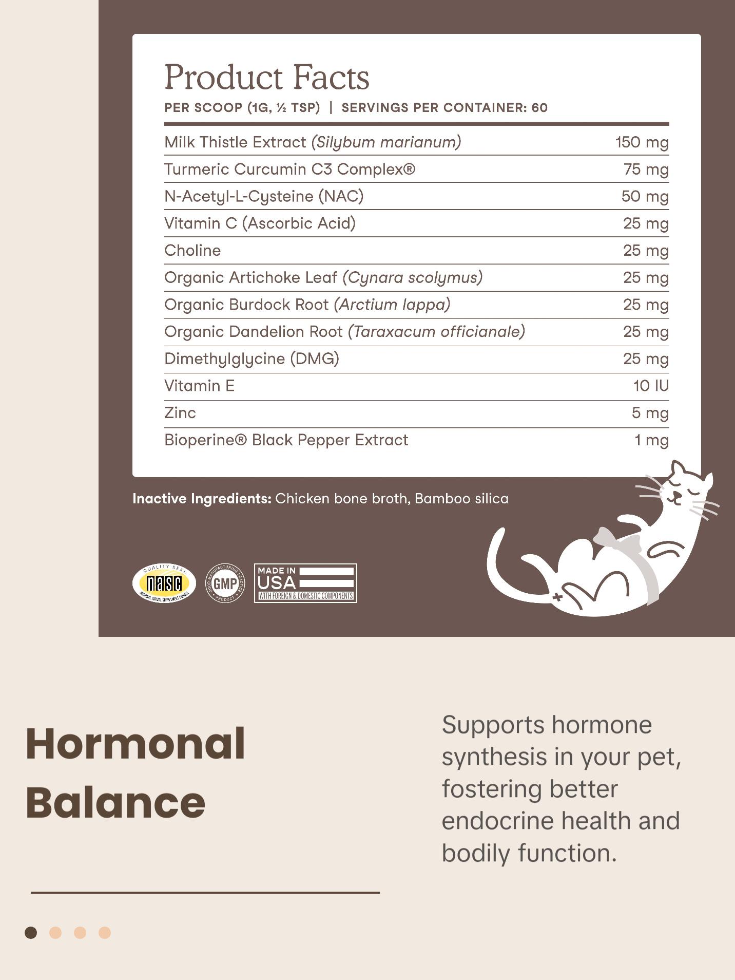 Liver Support for Dogs and Cats