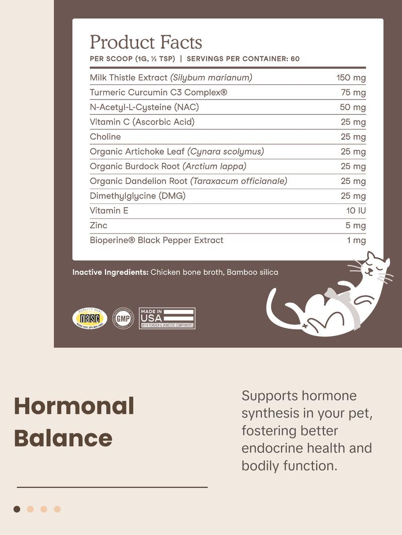 Liver Support for Dogs and Cats