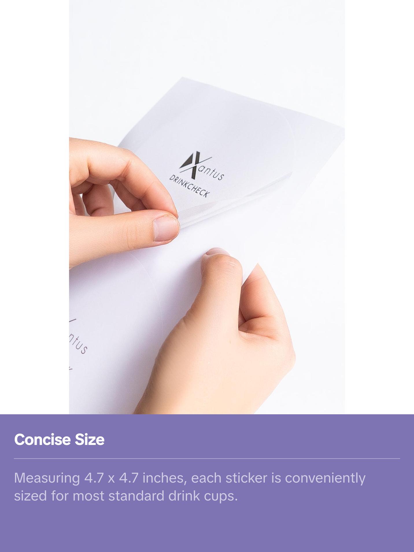 Drink Cover - 10x Pack Sticker