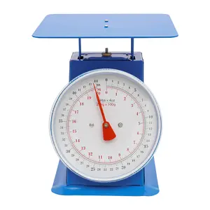 Mechanical Scale Heavy Duty 20kg Capacity 44lbs for Food Farm Kitchen Restaurant Commercial Mechanical Scale with kg lbs Units Accurate Weighing