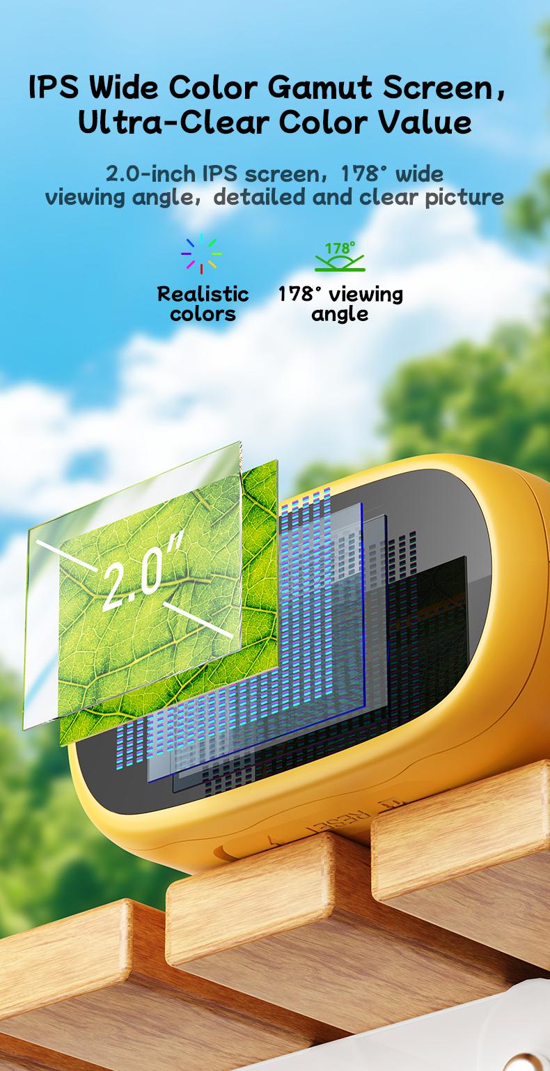 INSKAM Two-In-One Kids 4K Telescope&Microscope 3M-1000M Distance Telescope 1000X Magnification   Manual focus Camera Type-C Powered STEM Learning Tool Christmas Birthday Gifts for 3+ Boys Girls