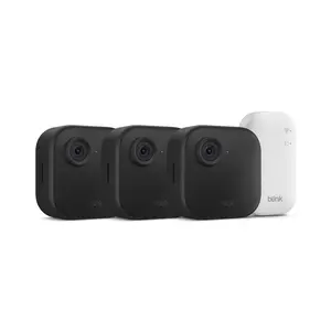 Blink Outdoor 4 Wireless Smart 1080p Security Camera with Two Year Battery Life – 3 Camera System