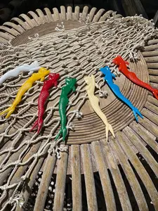 1950's Pin Up Mermaid Swizzle Skewers Sticks Cocktail Fork
