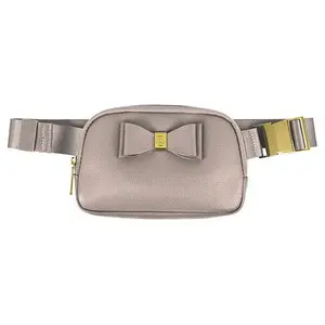 Joy Mangano Joy Luxury Beautiful Bow Leather Belt/Crossbody Bag