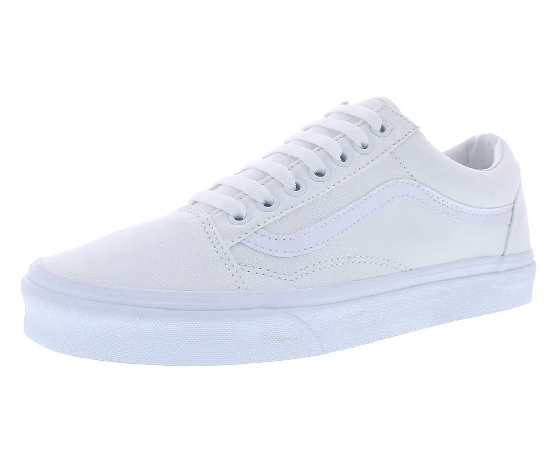 VANS Old Skool Unisex Canvas and Suede Sneaker, Low-Top Casual Footwear with Iconic Sidestripe, Sports Shoes, Trainer, Athletic