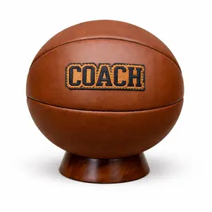 Vintage Basketball "COACH" (Tan)