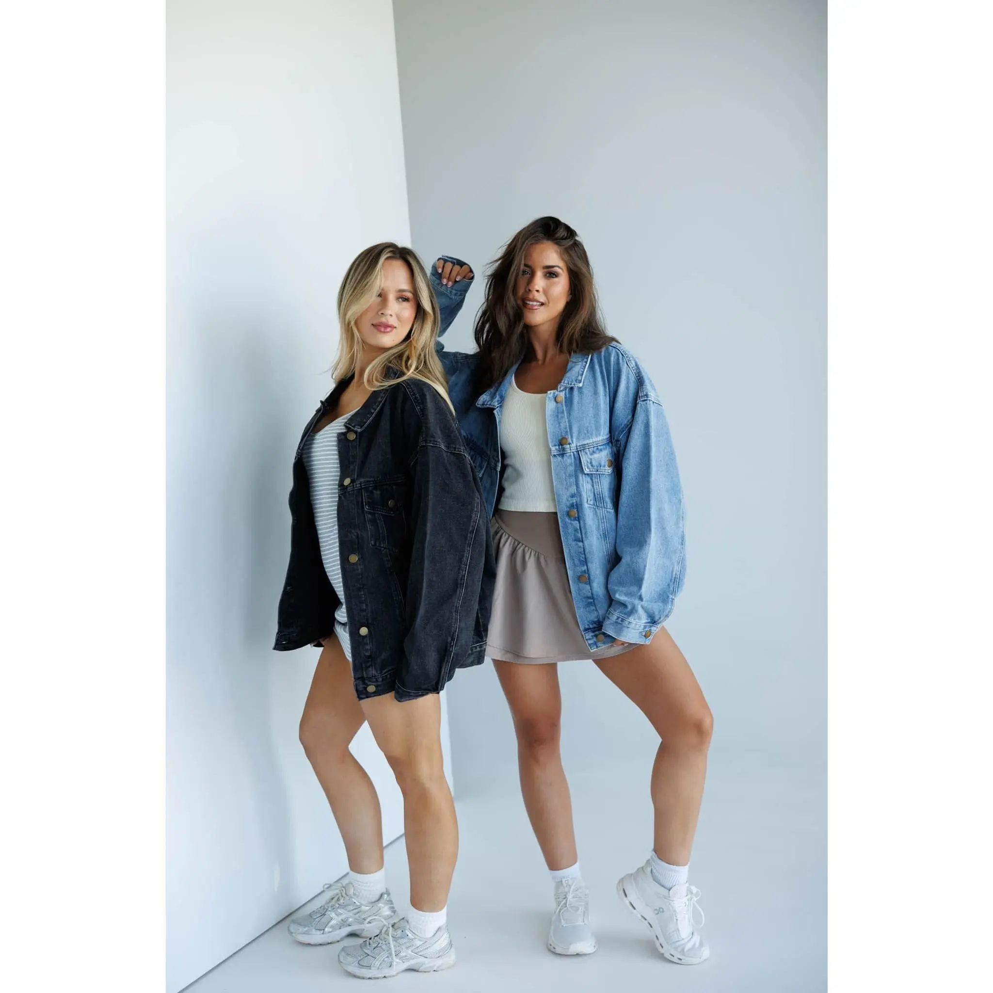Denim Oversized Claudia Jacket