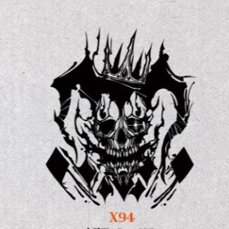 Demon Blade Classic Pattern Herbal Juice Tattoo Stickers Waterproof, Smudge-Proof, Non-Reflective, Long-Lasting, Sustaining Society