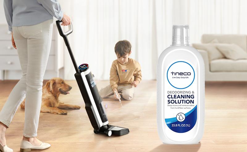 TINECO FLOOR ONE S5/S3/IFLOOR3/IFLOOR2/IFLOOR SERIES MULTI-SURFACE CLEANING SOLUTION: 33.8 FL OZ (1L) Household steammop steamercleaning Cleaner