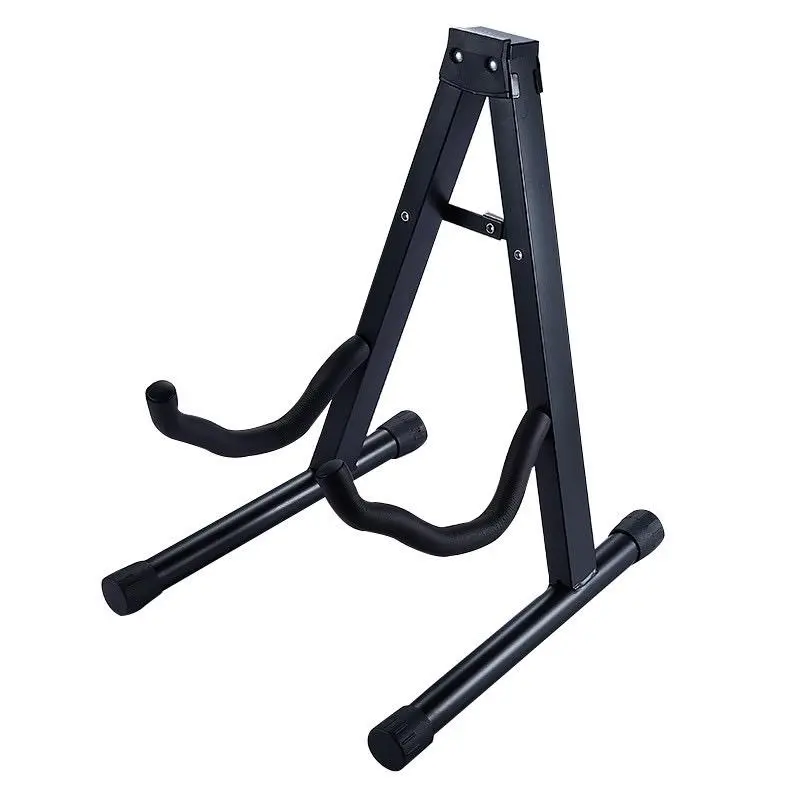 Portable Metal A-Shape Guitar Stand, Secure Lock Universal Adjustable Stand for Guitars & Gear Accessories, Gift Ideas for Music Lovers, Musical Instrument Display, Guitar Stands, Adjustable Stand Guitars & Gear Accessories