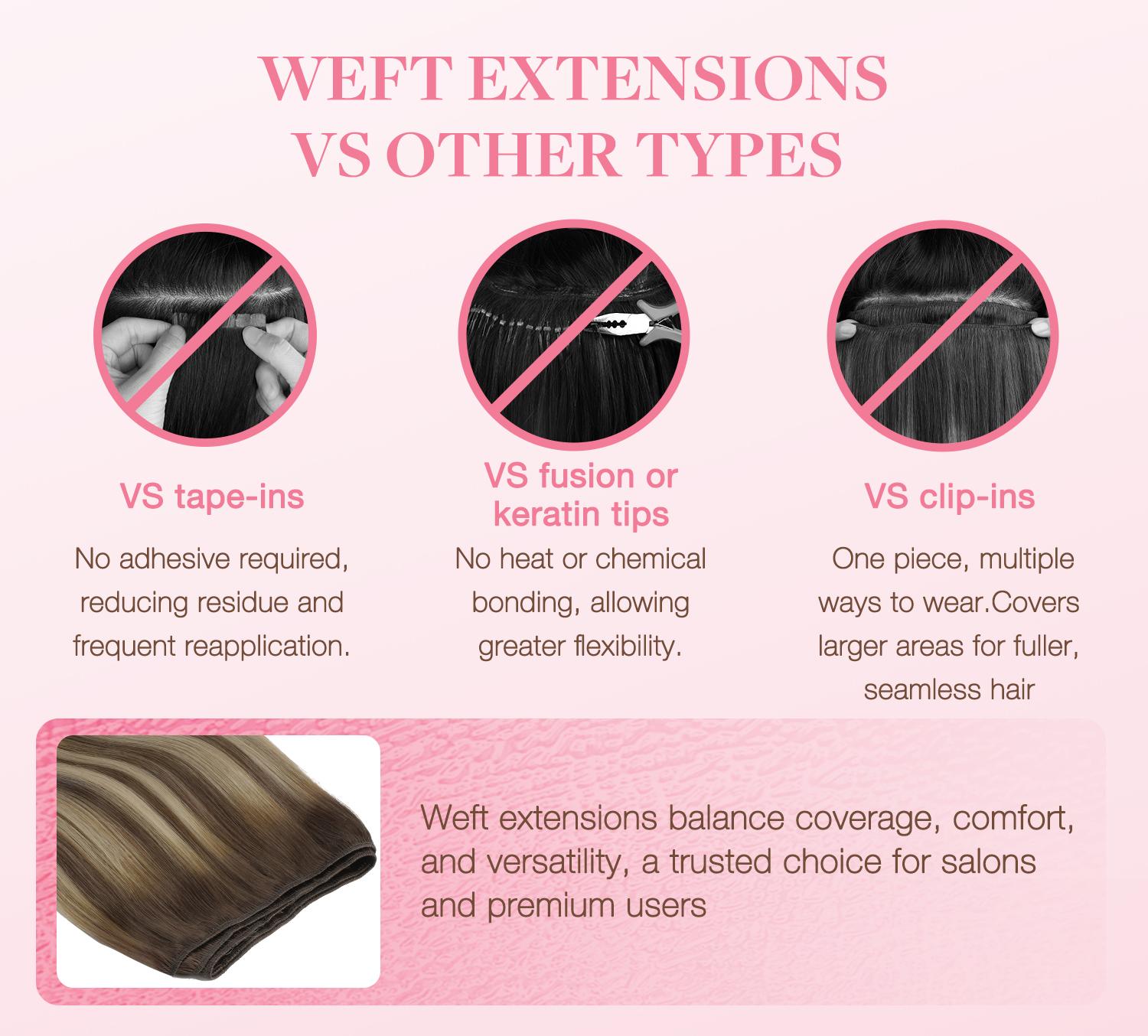 GOO GOO Sew In Weft Hair Extensions Real Human Hair Weft Extensions Natural Straight Wefts Multiple Wearing Ways 10+ Color Choices Best Weft Extensions#SpringStatements GOO GOO Sew In Weft Hair Extensions Real Human Hair Weft Extensions Natural Straight Wefts Multiple Wearing Ways 10+ Color Choices Best Weft Extensions#SpringStatements