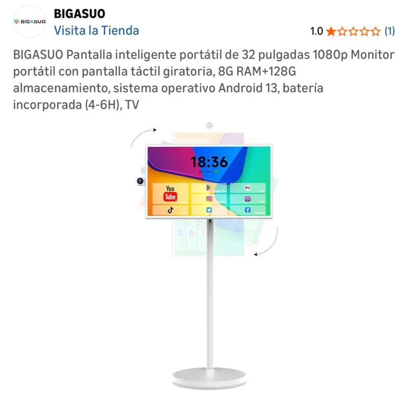 Monitor portátil