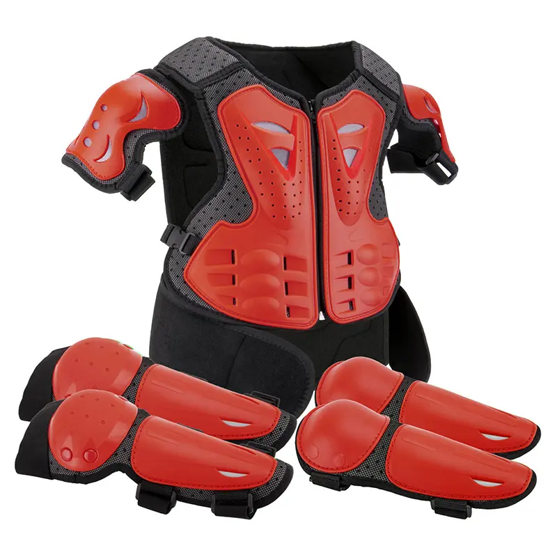 Red (Armor * 1 Knee Protector * 2 Elbow