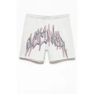 Pacsun Men's Handstyles Rhinestone Fleece Sweat Shorts