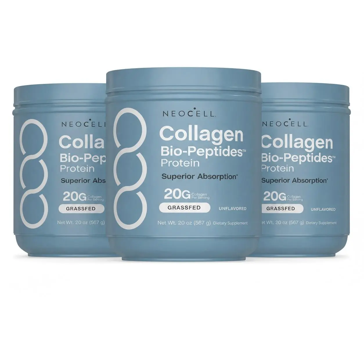 People are all looking at the discounted NeoCell collagen peptide powder, 20 ounces - grass-fed protein supplement -